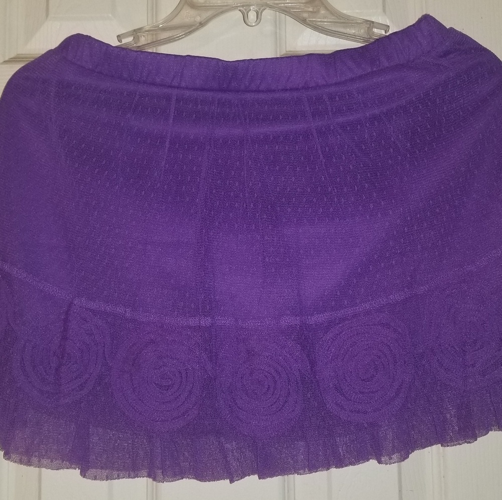 Purple skirt
